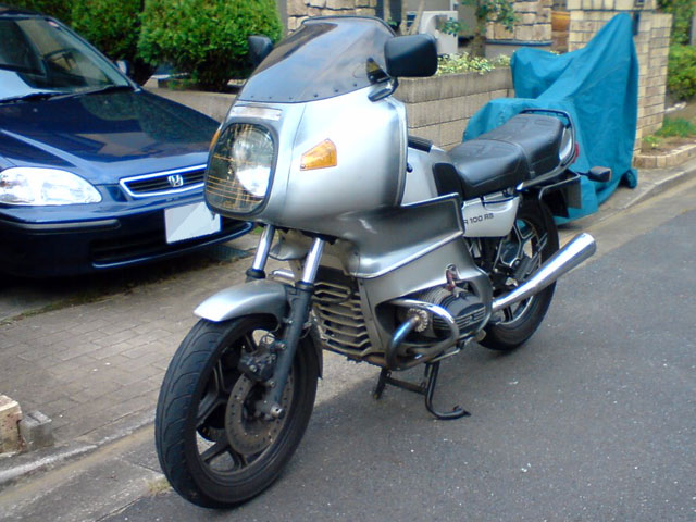 R100rsのハンドルのブレ Bmw Boxer S